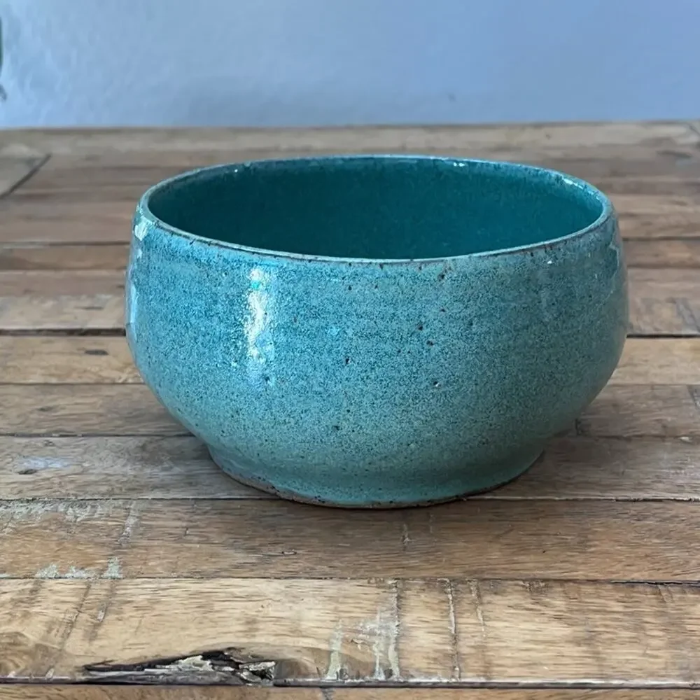Art Studio Hand-thrown Ceramic Bowl 5.75